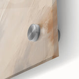 Close-up of a sleek abstract minimalist design wall art piece, showcasing vibrant colors and geometric shapes, ideal for modern home decor.