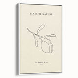 Framed minimalist wall art collection featuring an abstract design in soft pastel colors, showcased from a white side view against a neutral background. Ideal for modern home decor.