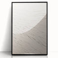 Framed abstract minimalist wall art design showcasing a sleek black frame and vibrant colors, perfect for modern home decor and artistic expression.