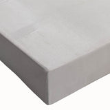 Close-up of an abstract minimalist design stretched canvas wall art featuring soft pastel colors and geometric shapes, ideal for modern home decor.