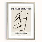 Minimalist abstract wall art collection framed in silver with a mat, showcasing geometric patterns and soft color gradients, ideal for modern decor.