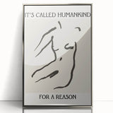 Framed abstract minimalist wall art design showcasing a silver acrylic front, perfect for modern decor. Ideal for enhancing living spaces with elegance.