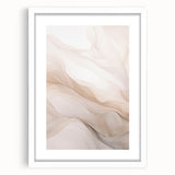 Abstract modern wall art collection featuring a framed piece with a white mat, showcasing vibrant geometric patterns, perfect for contemporary home decor.