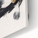 Close-up of an abstract modern wall art piece showcasing vibrant colors and dynamic geometric shapes, designed for contemporary decor.