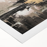 Abstract modern wall art on rolled canvas showcases vibrant colors and fluid shapes, ideal for contemporary home decor. Perfect for framing.