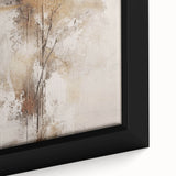 Close-up of a framed abstract modern wall art piece showcasing vibrant colors and geometric shapes, ideal for contemporary decor.