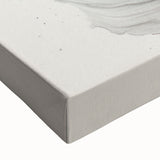 Close-up of an abstract modern design canvas wall art piece showcasing vibrant colors and dynamic shapes, perfect for contemporary decor.