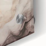 Close-up of an abstract modern wall art collection featuring vibrant acrylic glass designs, showcasing intricate patterns and colors perfect for contemporary decor.