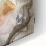 Close-up of an abstract modern wall art piece featuring vibrant colors and geometric shapes, designed for contemporary home decor.