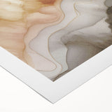 Abstract modern wall art featuring vibrant colors and geometric shapes on rolled canvas, ideal for contemporary home decor.