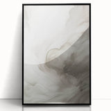 Framed abstract modern wall art collection in black acrylic, showcasing vibrant colors and geometric shapes, perfect for contemporary decor.