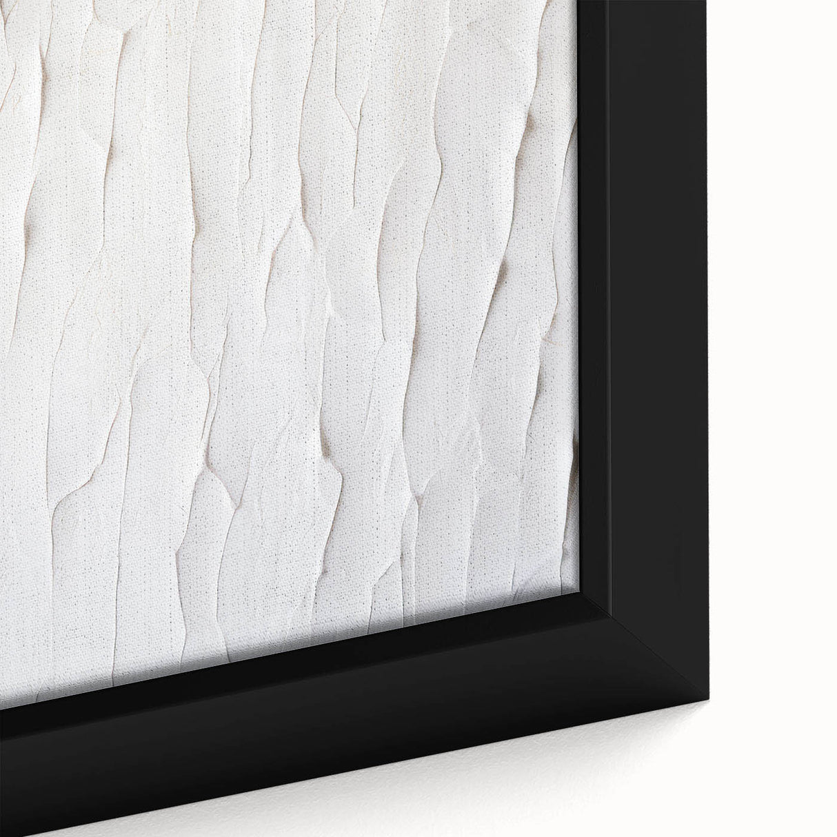Close-up of a framed abstract modern wall art piece showcasing vibrant colors and geometric shapes, perfect for contemporary home decor.