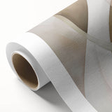 Abstract modern design wall art on rolled canvas showcasing vibrant colors and geometric shapes, ideal for contemporary home decor. Perfectly packaged in a sturdy cardboard tube for safe delivery.