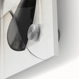 Abstract modern wall art print showcasing vibrant colors and geometric shapes, designed for contemporary decor. The acrylic glass finish adds depth and elegance, perfect for elevating any living space.