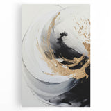 Abstract modern design wall art collection on stretched canvas, showcasing vibrant colors and geometric patterns, perfect for contemporary home decor.