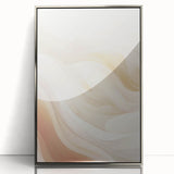 Framed abstract modern wall art collection showcasing three vibrant designs in acrylic with silver accents, perfect for contemporary decor.