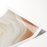 Abstract modern wall art collection print featuring vibrant colors and geometric shapes, rolled for easy framing and display.