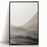 Framed acrylic wall art piece showcasing an abstract modern design with bold black and white patterns, perfect for contemporary home decor. Ideal for art enthusiasts looking to enhance their space with stylish and unique artwork.