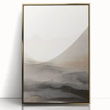 Framed abstract modern wall art collection featuring gold acrylic accents, showcasing a sleek design that enhances contemporary home decor aesthetics.