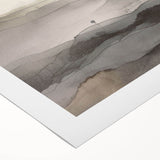 Abstract modern wall art design featuring vibrant colors and geometric shapes on rolled canvas, ideal for contemporary home decor or office spaces.