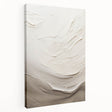 Abstract modern wall art collection showcasing vibrant colors and geometric patterns on stretched canvas, viewed from the side, ideal for contemporary decor.