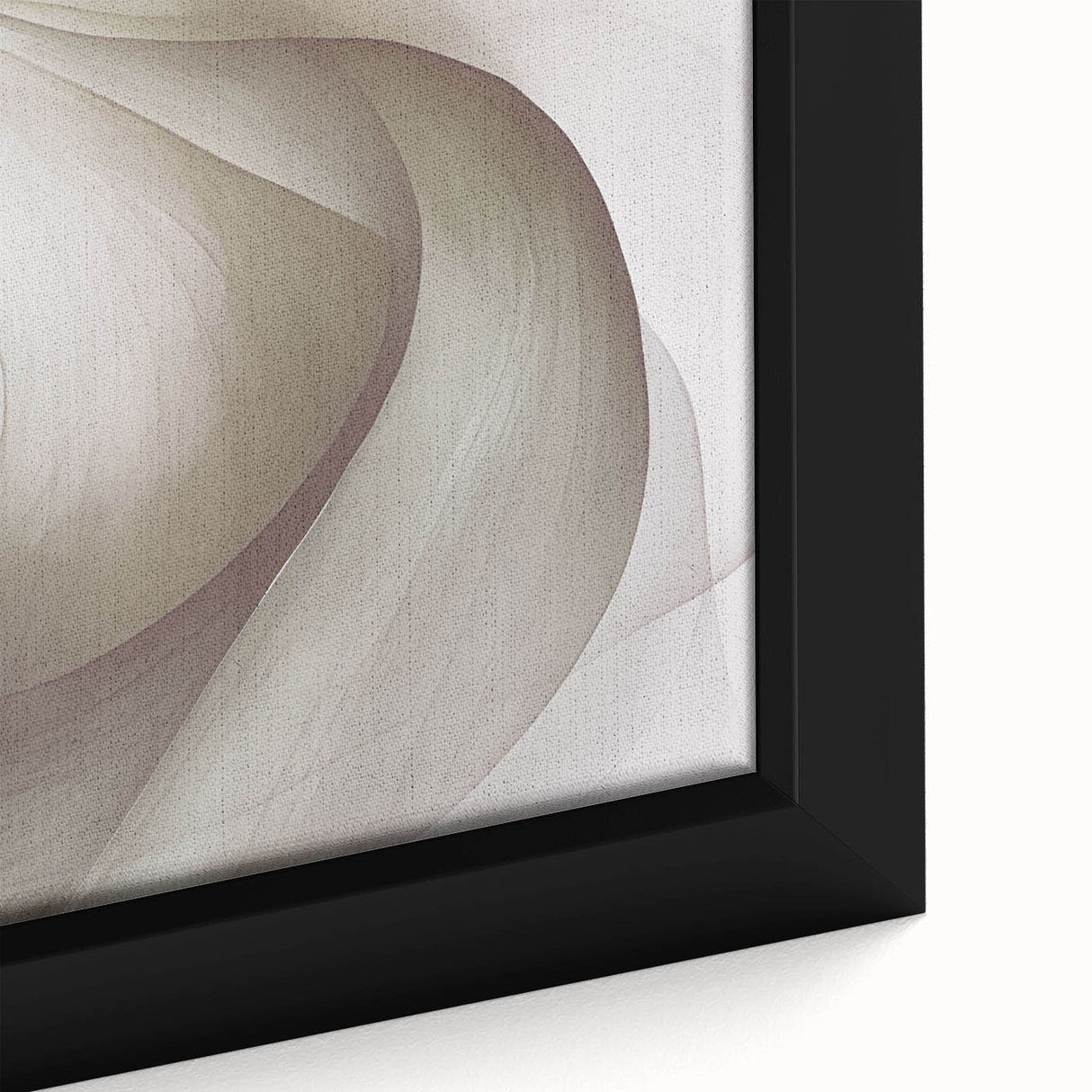 Close-up of an abstract modern design wall art collection featuring vibrant colors and intricate patterns, elegantly framed for contemporary decor enhancement.