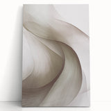 Abstract modern wall art collection featuring a vibrant, colorful design on stretched canvas, leaning against a neutral wall, perfect for contemporary decor.