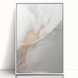 Framed acrylic wall art showcasing a modern abstract design in vibrant colors, set against a white background, perfect for contemporary home decor.