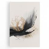 Abstract modern wall art collection featuring vibrant colors and geometric patterns on stretched canvas, ideal for contemporary home decor or office spaces.