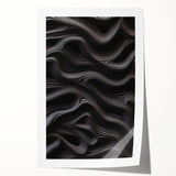 Abstract modern design wall art print featuring vibrant geometric shapes and colors, rolled in a protective tube for easy transport and display. Ideal for contemporary home decor.