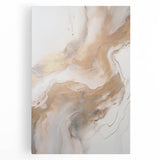 Abstract modern design wall art collection displayed on stretched canvas, featuring bold geometric shapes in vibrant colors, perfect for contemporary home decor.