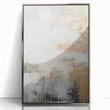 Framed abstract modern wall art in silver acrylic showcasing a dynamic design with intricate patterns, perfect for contemporary home decor and art enthusiasts.
