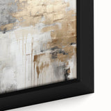 Close-up of a framed abstract modern wall art piece showcasing vibrant geometric shapes in bold colors, perfect for contemporary home decor.