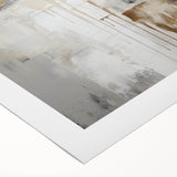 Abstract modern wall art canvas featuring vibrant colors and geometric shapes, elegantly rolled for shipping, perfect for contemporary home decor.