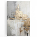 Abstract modern design wall art collection featuring vibrant colors and geometric shapes on stretched canvas, ideal for contemporary home decor settings.