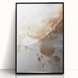 Framed abstract modern wall art collection showcasing a sleek black design with acrylic finish, ideal for contemporary home decor, displayed from a front view.