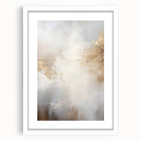 Abstract modern wall art collection framed with a white mat, showcasing vibrant colors and geometric patterns, ideal for contemporary home decor.