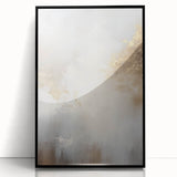 Framed acrylic wall art featuring a modern abstract design in vibrant colors, set against a sleek black frame, ideal for contemporary home decor.