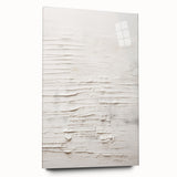 Abstract modern wall art collection displayed in a sleek acrylic glass frame, showcasing vibrant colors and dynamic shapes, perfect for contemporary home decor.