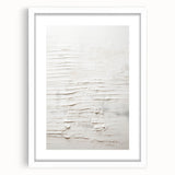 Abstract modern wall art collection featuring a white frame and mat, showcasing geometric patterns and vibrant colors, perfect for contemporary home decor.