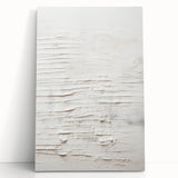 Abstract modern wall art collection featuring vibrant colors and geometric shapes on stretched canvas, leaning against a neutral wall for display. Perfect for contemporary home decor.