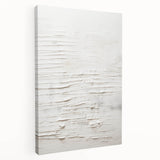 Abstract modern design wall art collection featuring vibrant colors and geometric patterns, displayed in a side view on a stretched canvas for contemporary decor.