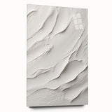 Abstract modern wall art collection featuring a side view of acrylic glass design with vibrant colors and intricate patterns, perfect for contemporary decor.