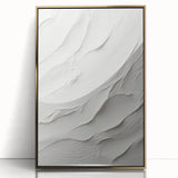 Framed abstract modern wall art featuring a gold-acrylic design, set against a sleek black background, perfect for contemporary home decor.
