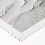 Abstract modern wall art featuring vibrant geometric shapes in blue, orange, and yellow hues, designed for contemporary home decor, presented on a rolled canvas.