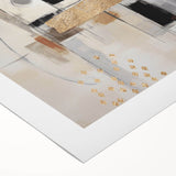 Abstract modern design wall art collection on rolled canvas showcasing vibrant colors and geometric patterns, ideal for contemporary home decor.