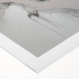 Abstract modern wall art design on rolled canvas, showcasing vibrant colors and geometric patterns, ideal for contemporary home decor and artistic expression.