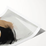 Abstract modern design wall art print featuring vibrant colors and geometric shapes, rolled for easy shipping and display, ideal for contemporary home decor.