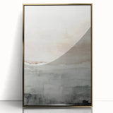 Framed abstract modern wall art collection with gold accents, showcasing geometric shapes and vibrant colors, perfect for stylish home decor.