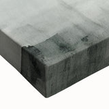 Close-up of a vibrant abstract modern wall art collection on stretched canvas, showcasing bold colors and intricate textures for contemporary decor.